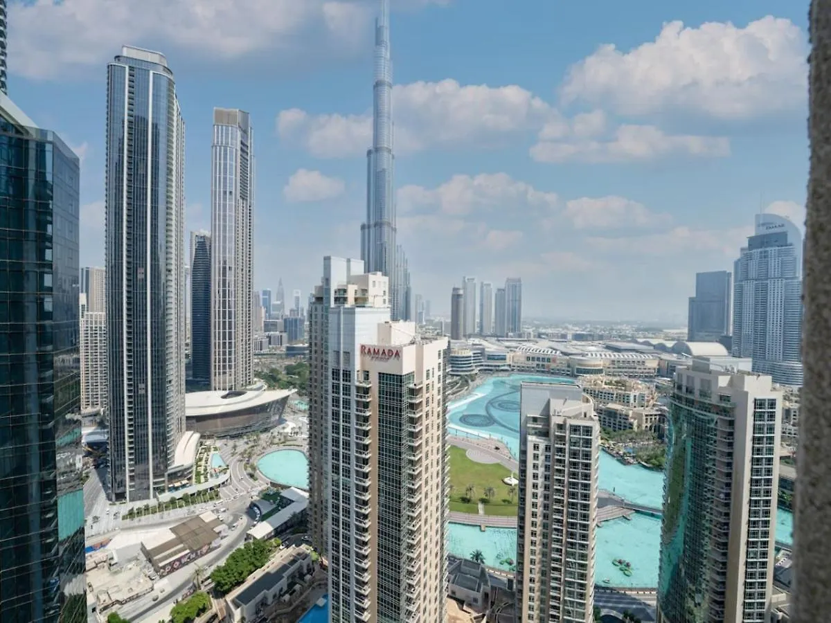 Cosy 2 Bedroom With A Burj Khalifa View Dubaï